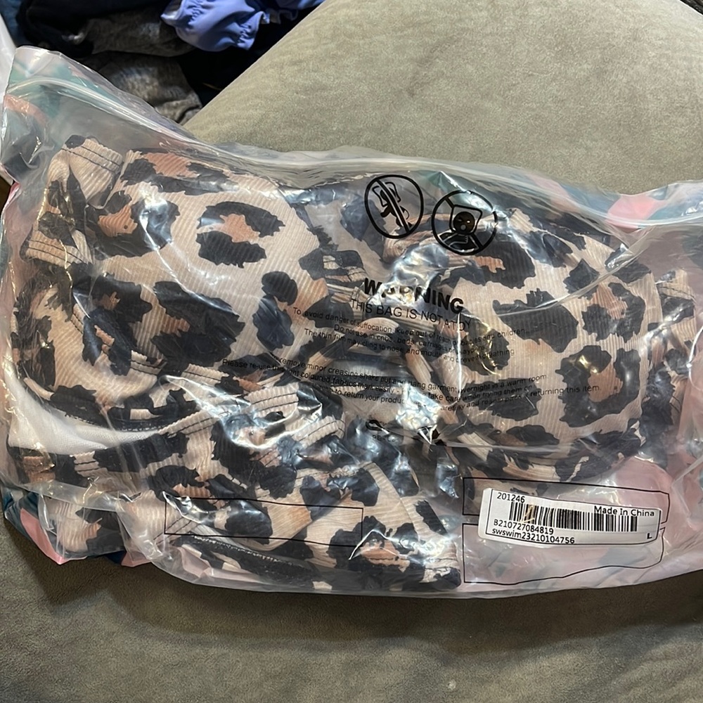 Shein Cheetah print Bikini